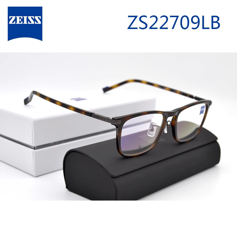 ZEISS/蔡司光学眼镜架 轻巧简约近视镜框 气质时尚方框ZS22709LB